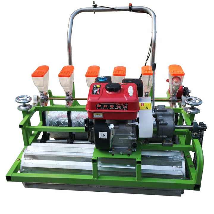 Agriculture Onion Farming - 農業用農場向け4～8条植え野菜播種機、新品、歩行型玉ねぎ播種機（モーター付き）