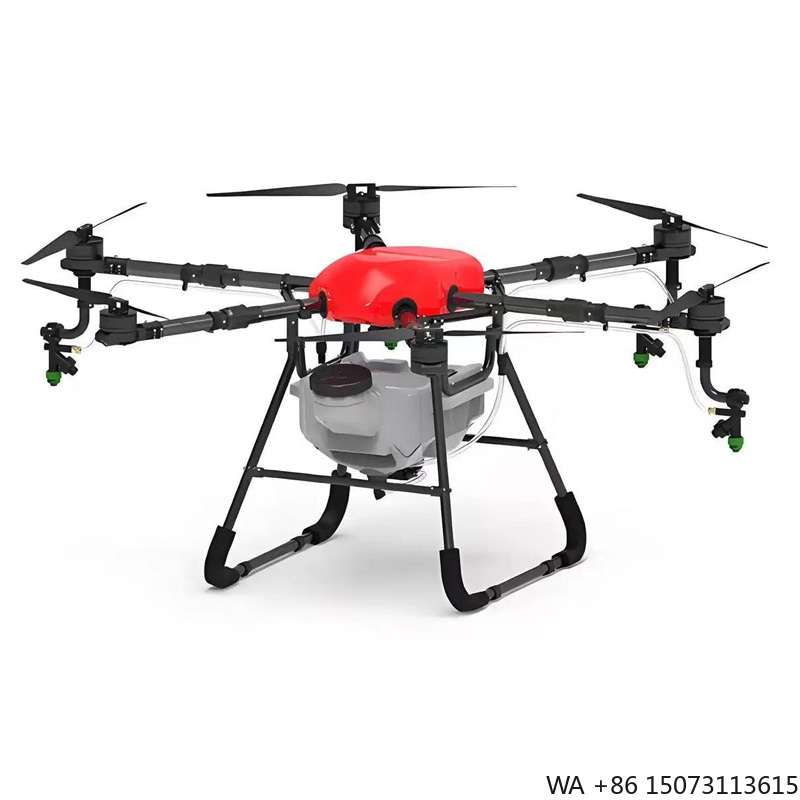 Drone Crop Sprayer - 16L 6軸農業用UAVフレーム、農場保護のためのワンキーハンドル離着陸機能付き
