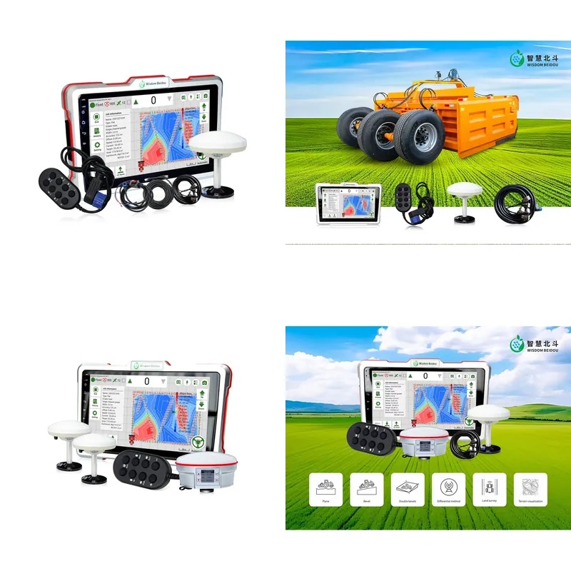 Agriculture Farming Land For Sale - ホットセール WISDOM BEIDOU 高精度RTKナビゲーター 農業トラクター用衛星ランドグレーダーシステム 農機具向け