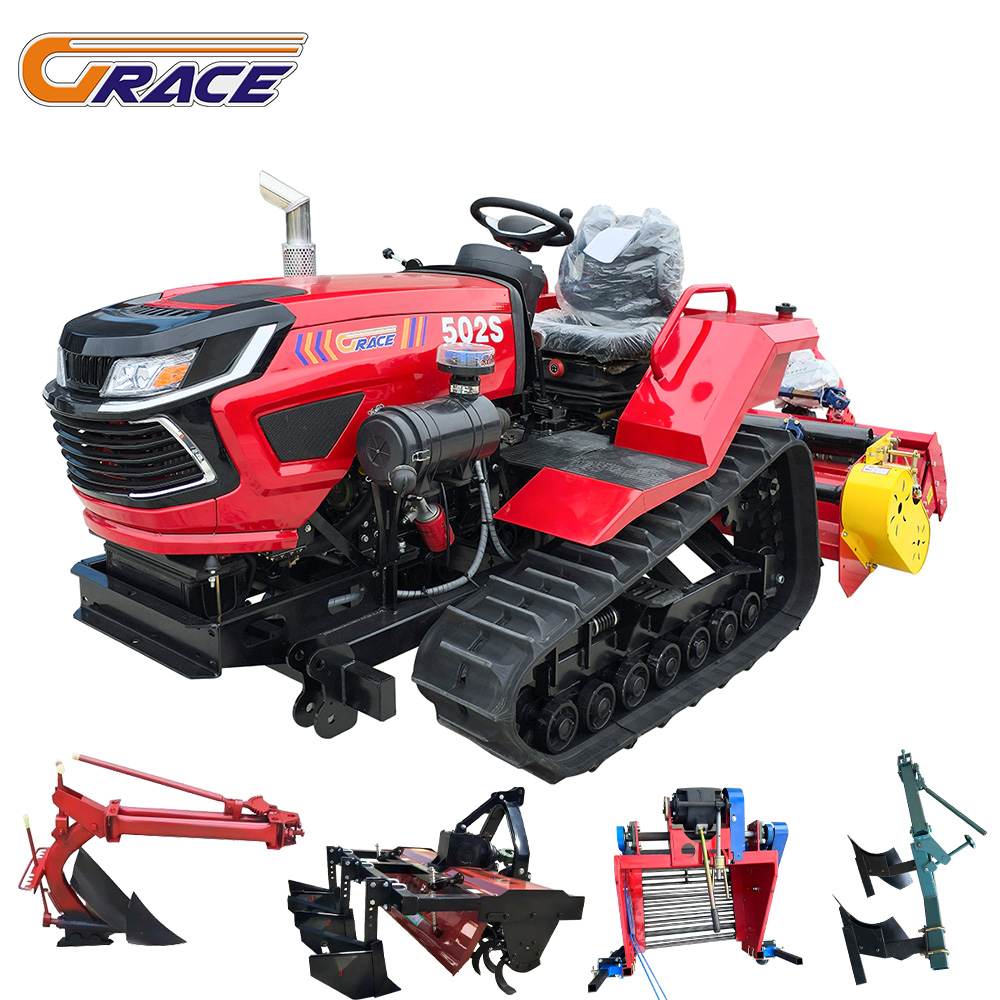 ホットセール改良型クローラトラクター、水田用滑り止め農業機械 - Agriculture Farming Land For Sale のレビューと価格