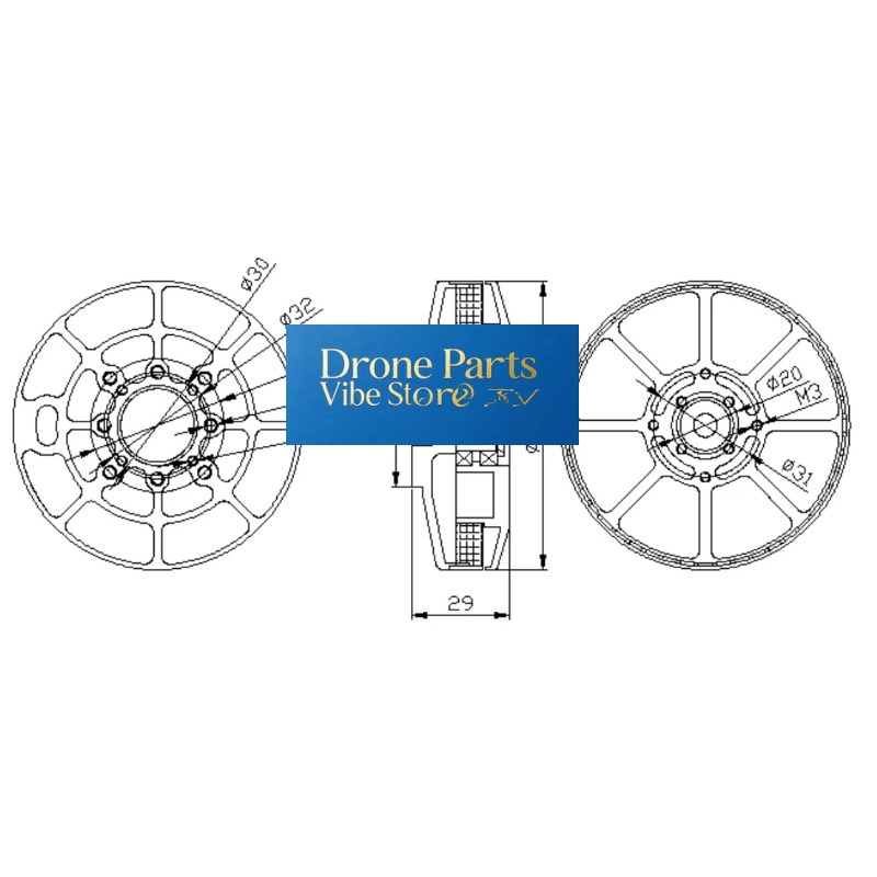 DParts1UA80- KV85/150/175 農業用ド - Drone Crop Sprayer のレビューと価格