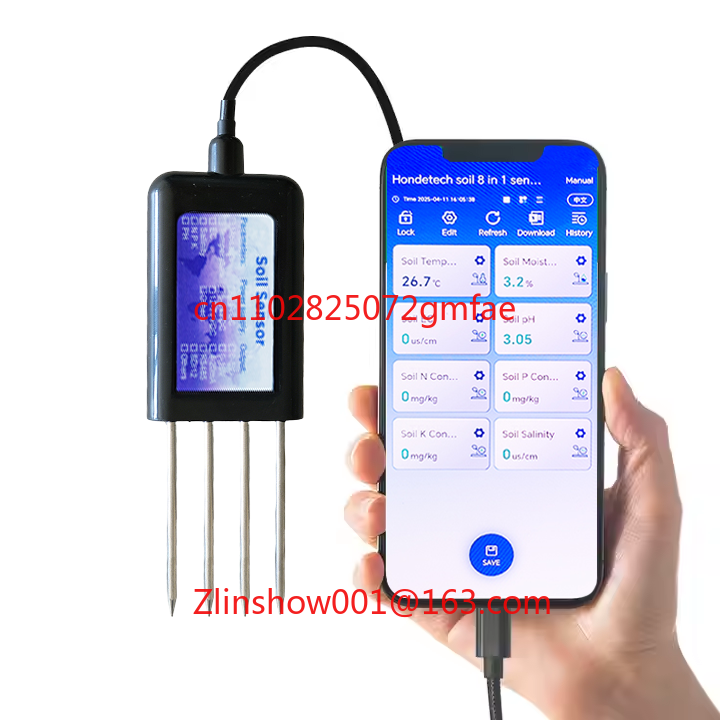 防水IP68 Wifi 4G RS485 6 in 1 土壌 - Precision Farming Smart Agriculture のレビューと価格