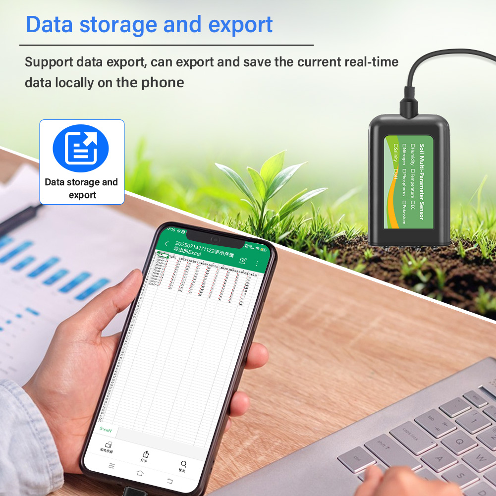 YAGO土壌センサー8 in 1 農業用pH EC水分NPK - Precision Farming Smart Agriculture のレビューと価格
