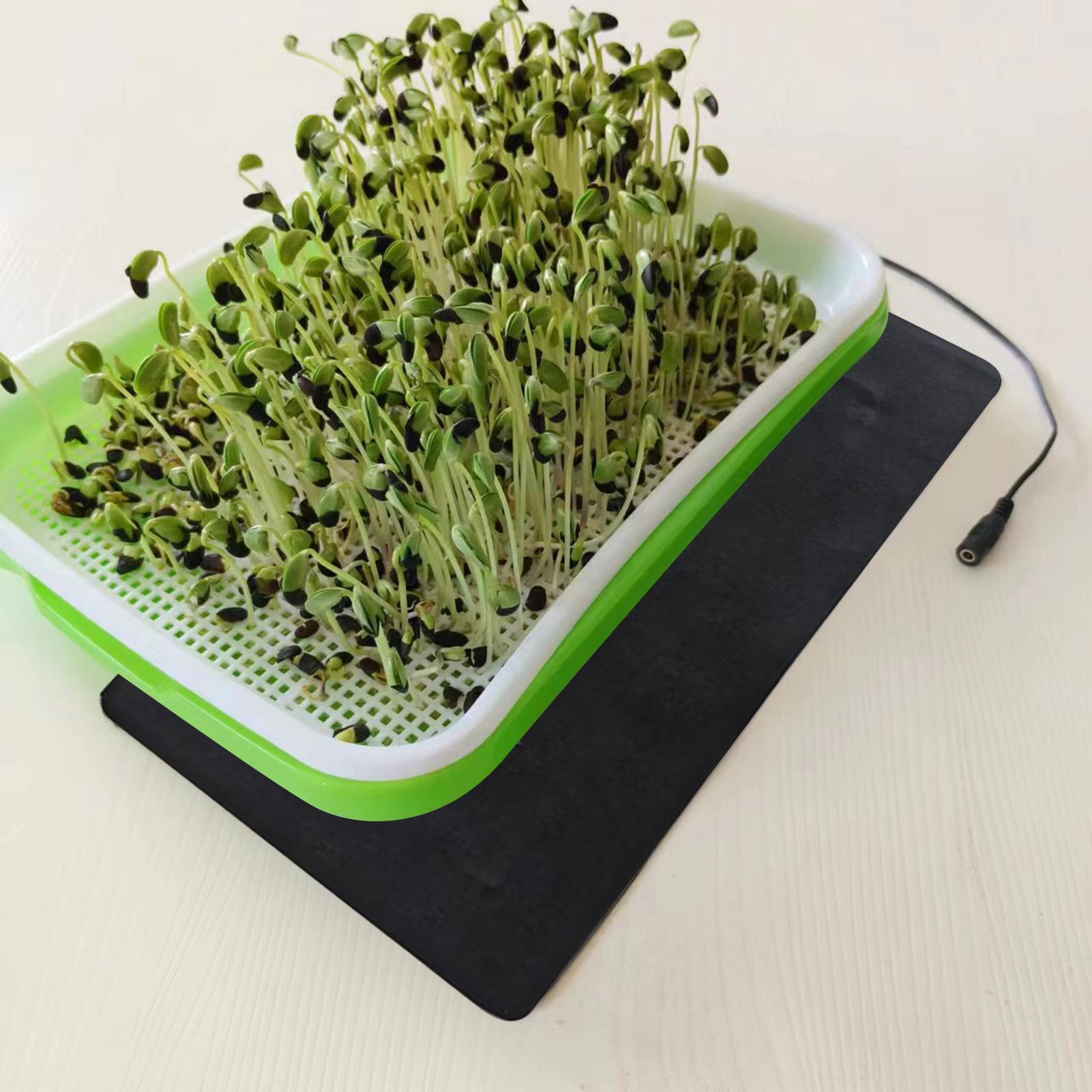 8.5W苗用ヒートマット 5V 2A 植物種子発芽促進保温パ - Seedling Heat Mat のレビューと価格