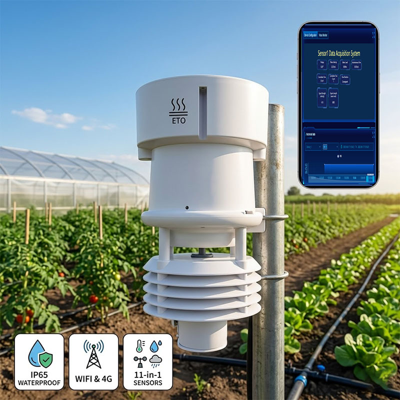 スマートWiFi 4G農業用ET0気象観測ステーション ワイ - Precision Farming Smart Agriculture のレビューと価格