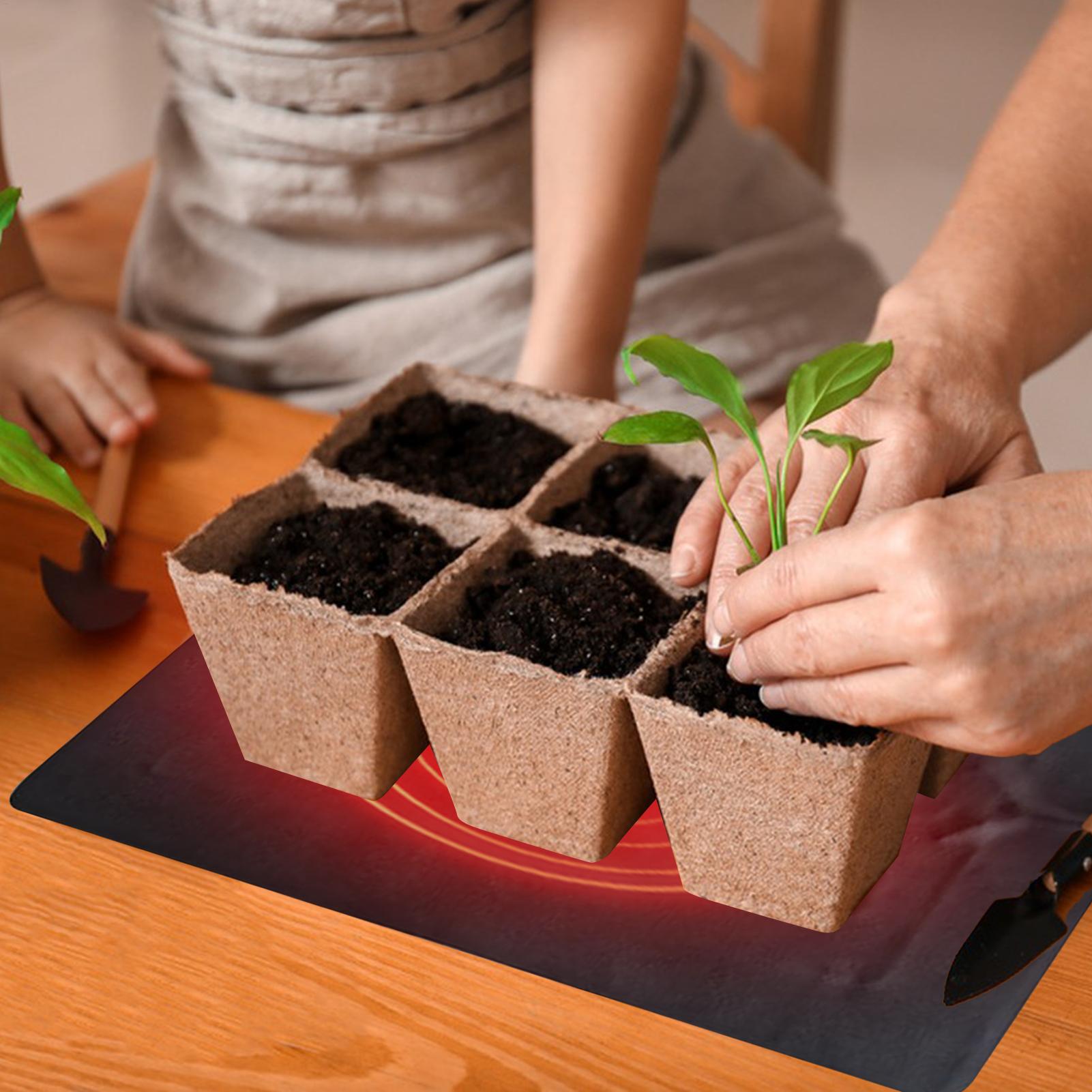 8.5W苗用ヒートマット 5V 2A 植物種子発芽繁殖用保温 - Seedling Heat Mat のレビューと価格